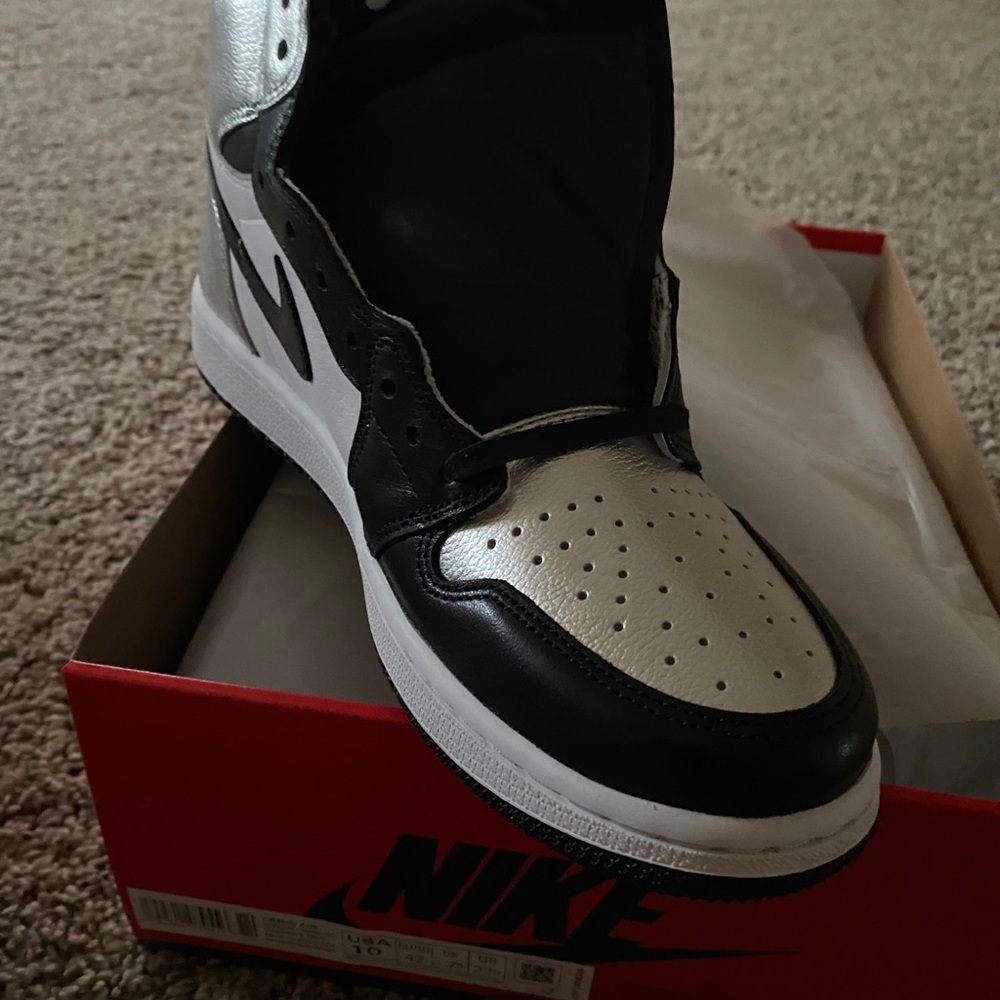 Jordan 1 Silver Toe